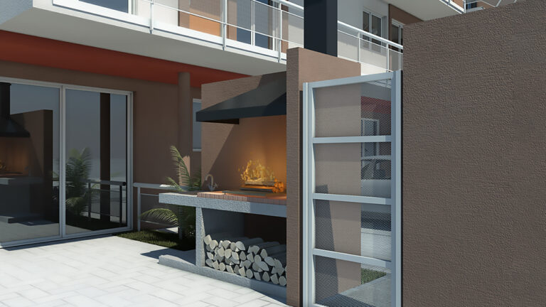 Asador en Compleo El Ombú