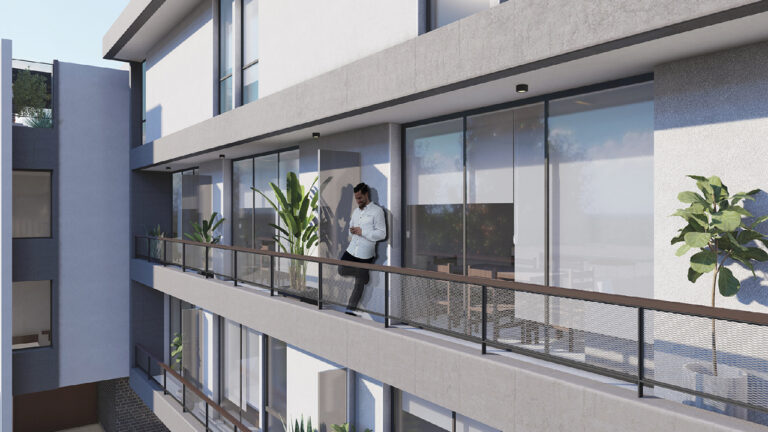 4. Detalle de los balcones del Edificio Pascual