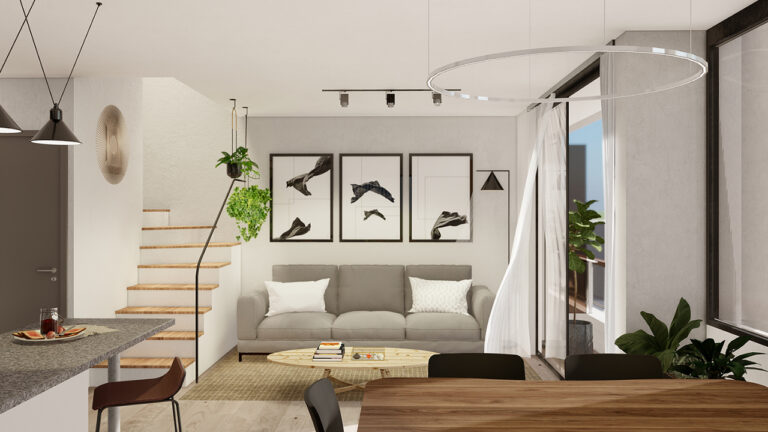 7. Interior del Duplex del Edificio Pascual